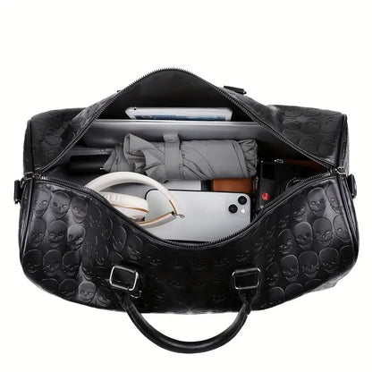 ICEXIA™ Skull Pattern Duffel Bag – for Men & Women